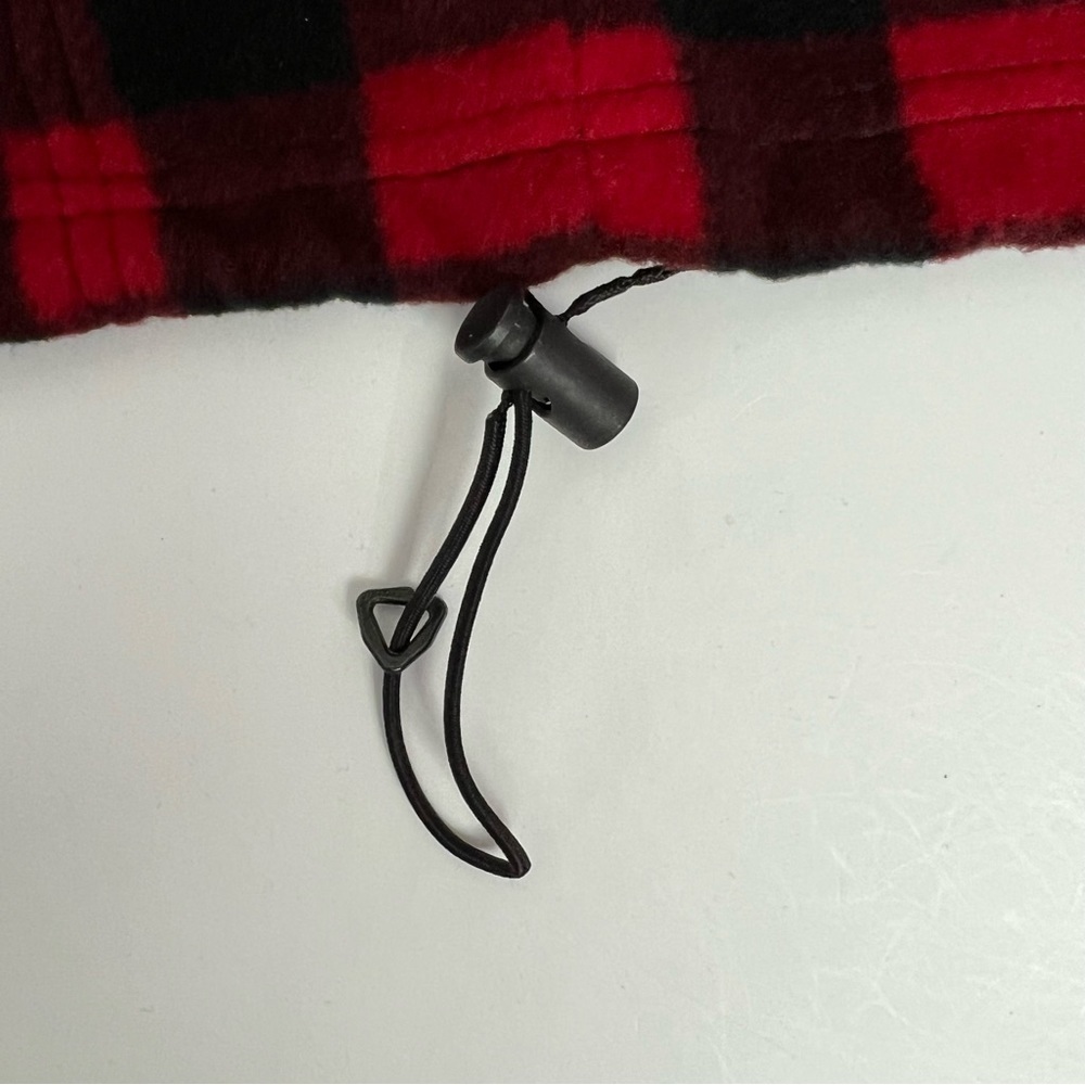 WOOD’N TRAIL Men’s Full Zip Buffalo Plaid Fleece Jacket Sz Small Zip Pockets - Picture 7 of 11